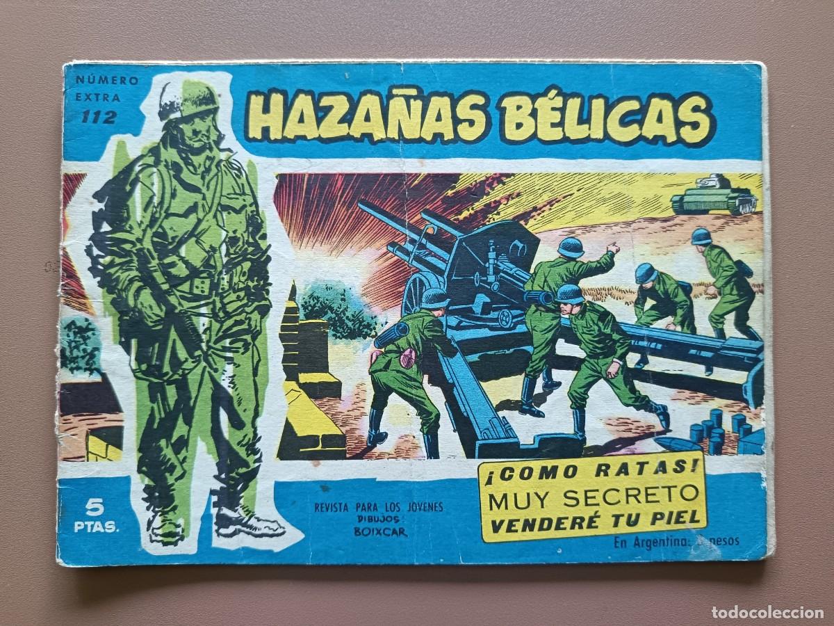 Tebeos: HAZA&Ntilde;AS B&Eacute;LICAS. N&Uacute;MERO.EXTRA-112 - Foto 1