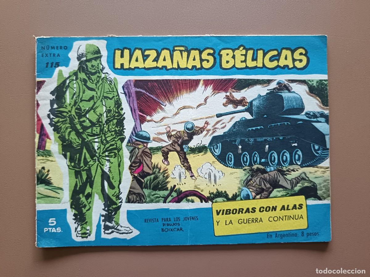 Tebeos: HAZA&Ntilde;AS B&Eacute;LICAS. N&Uacute;MERO.EXTRA-115 - Foto 1