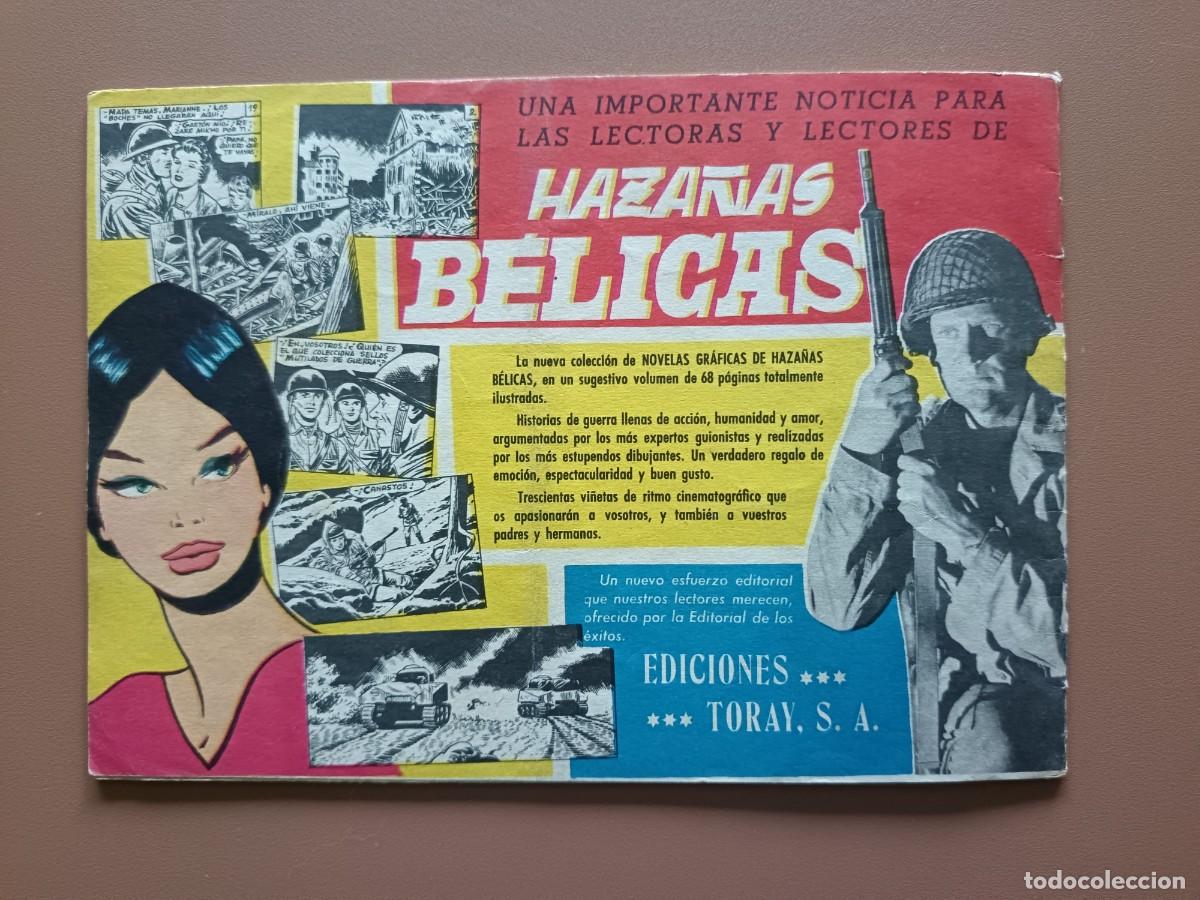 Tebeos: HAZA&Ntilde;AS B&Eacute;LICAS. N&Uacute;MERO.EXTRA-115 - Foto 4