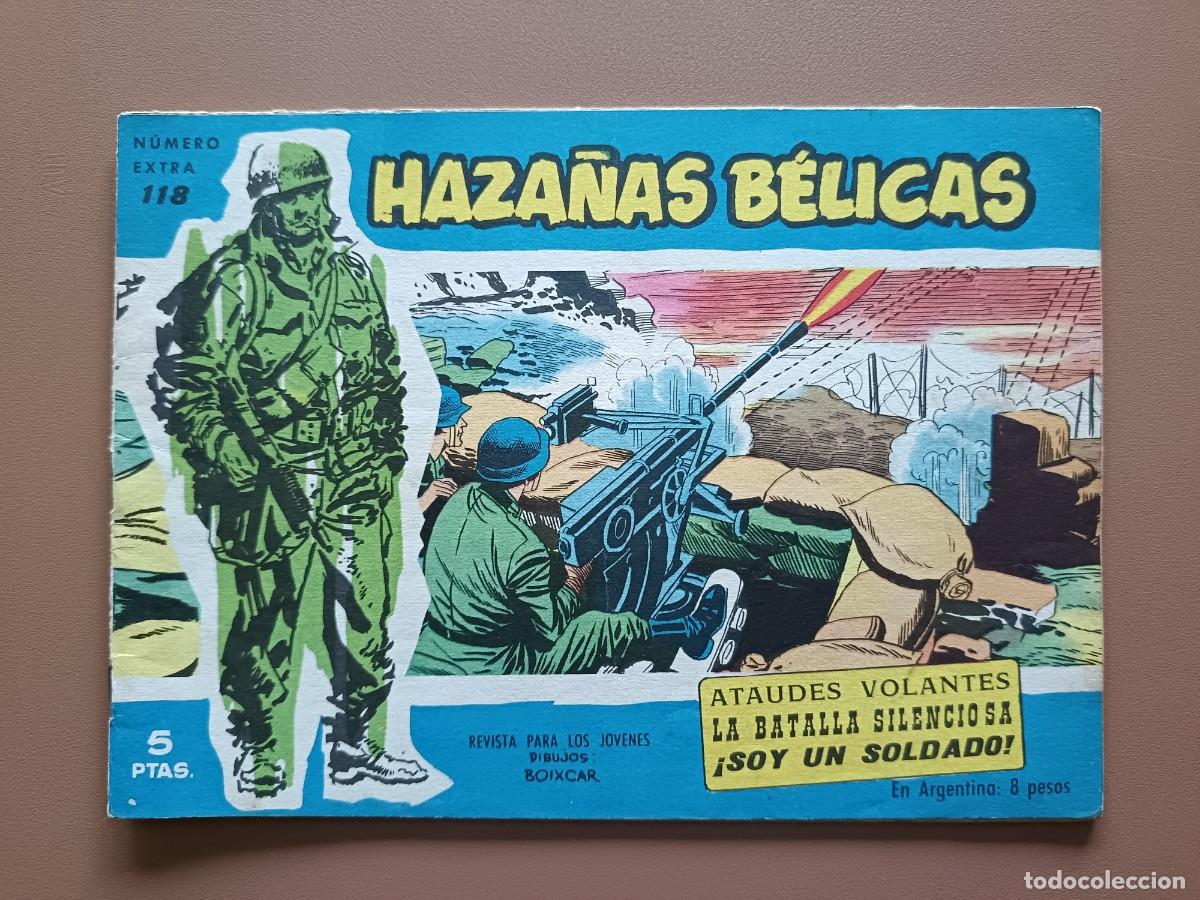 Tebeos: HAZA&Ntilde;AS B&Eacute;LICAS. N&Uacute;MERO.EXTRA-118 - Foto 1