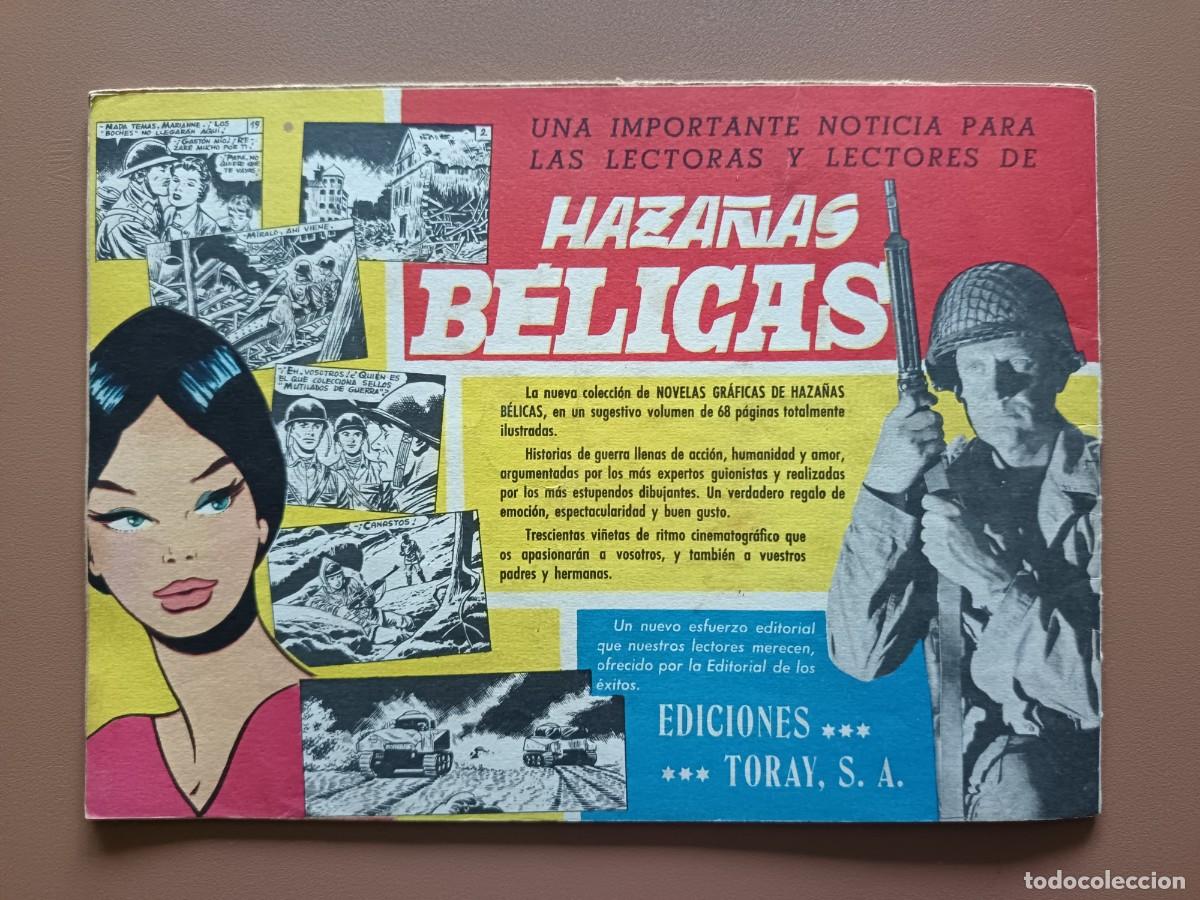 Tebeos: HAZA&Ntilde;AS B&Eacute;LICAS. N&Uacute;MERO.EXTRA-118 - Foto 4