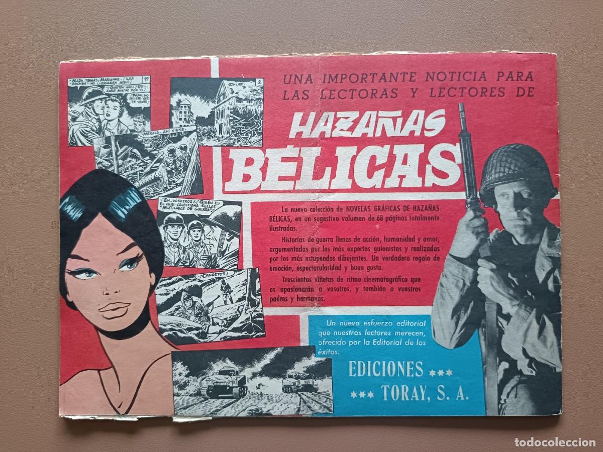 Tebeos: HAZA&Ntilde;AS B&Eacute;LICAS. N&Uacute;MERO.EXTRA-151 - Foto 4