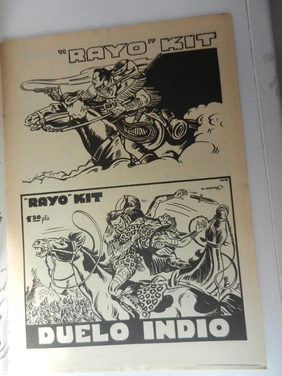 Tebeos: COWBOY N&ordm; 7 RAYO KIT - EDICIONES TORAY 1982 - - Foto 2