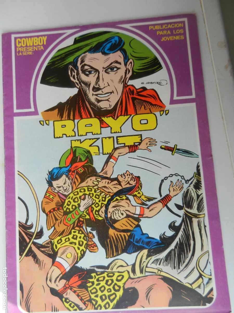 Tebeos: COWBOY N&ordm; 7 RAYO KIT - EDICIONES TORAY 1982 - - Foto 1