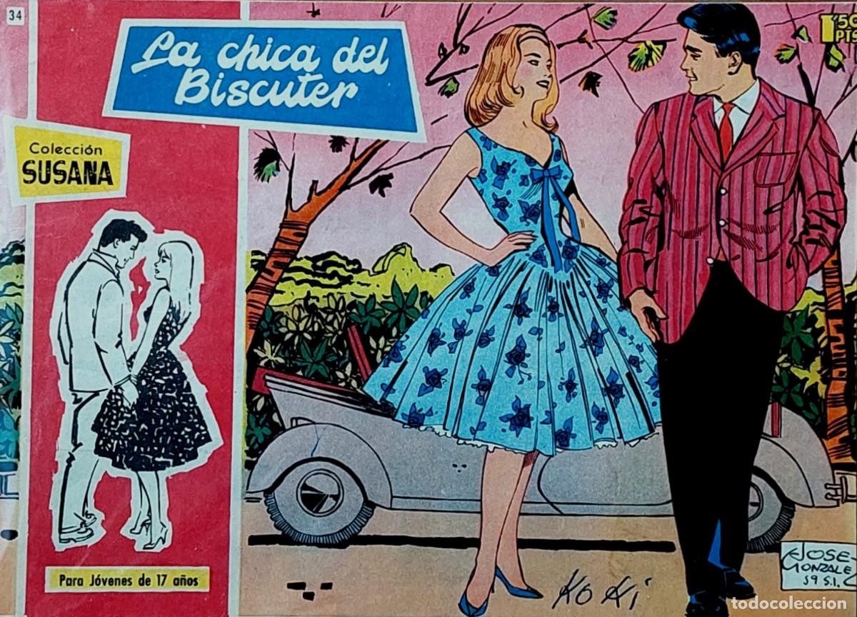 Tebeos: LOTE DE 10 COMICS ( COLECCION SUSANA ) de E.TORAY 1959 NUMEROS BAJOS - Foto 6