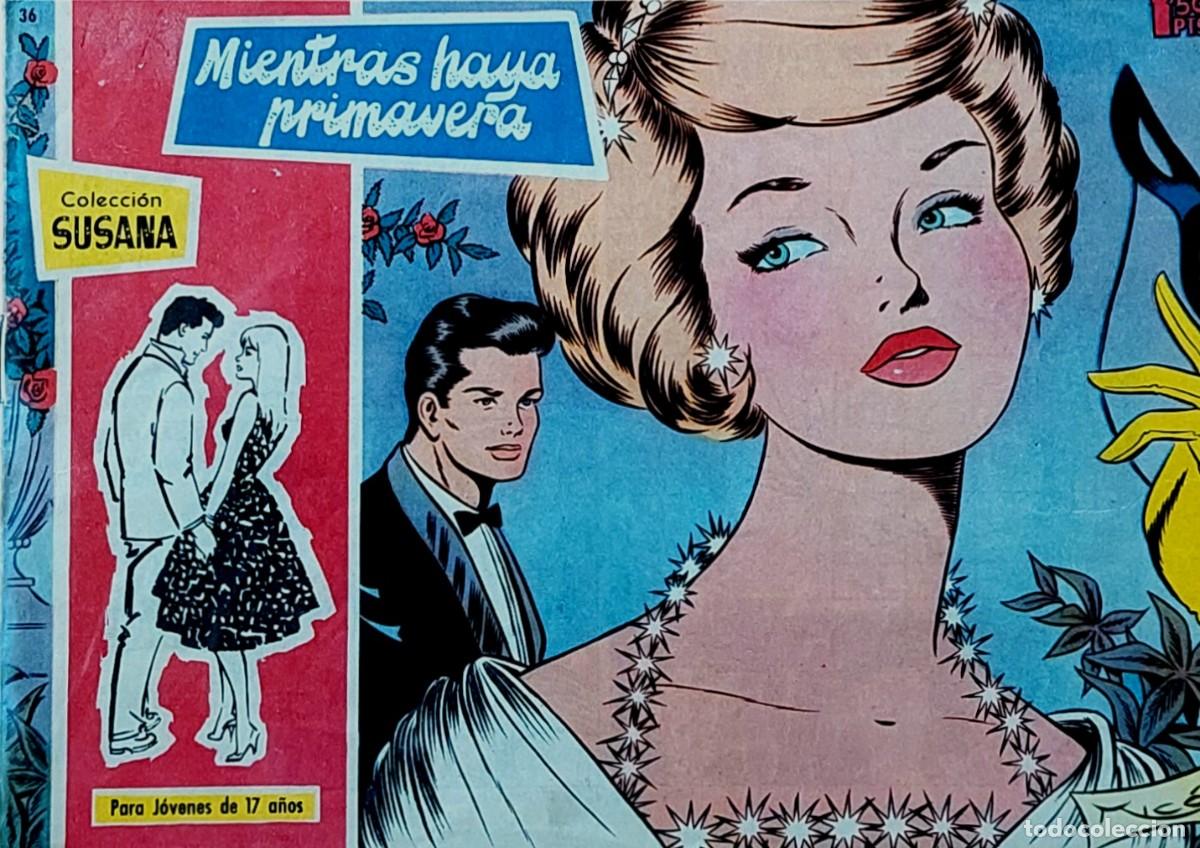 Tebeos: LOTE DE 10 COMICS ( COLECCION SUSANA ) de E.TORAY 1959 NUMEROS BAJOS - Foto 7