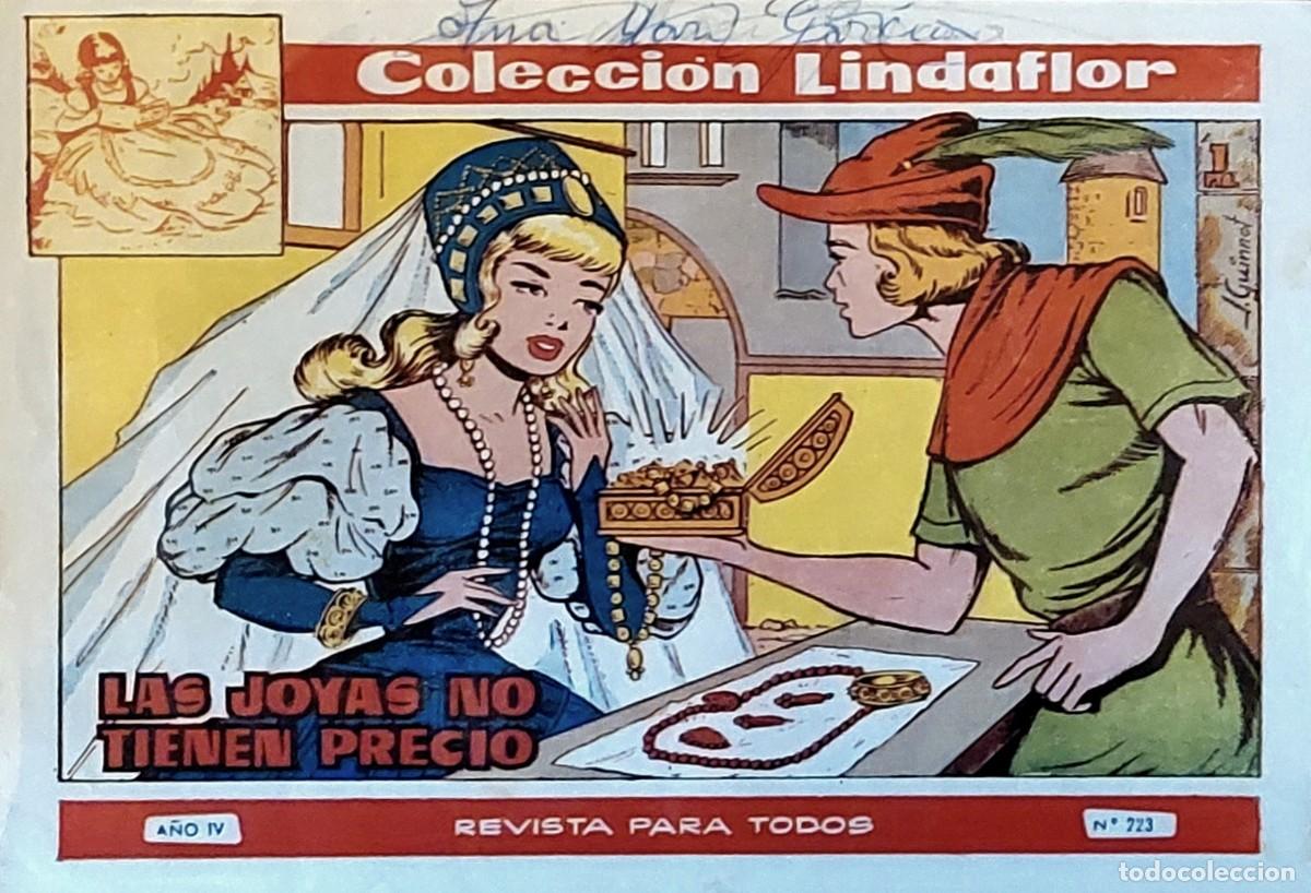 Tebeos: LOTE DE 8 COMICS ( COLECCION LINDAFLOR ) de EDITORIAL TORAY 1959 - Foto 7