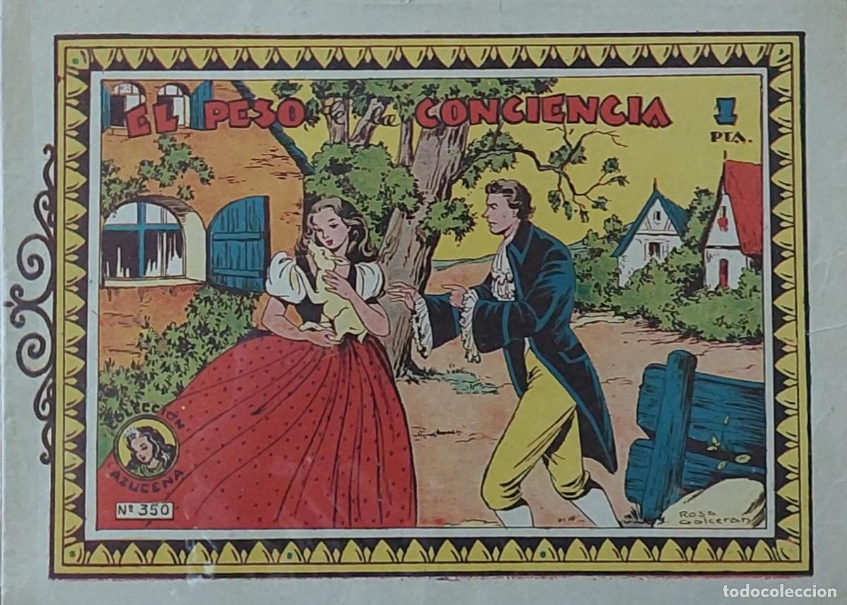Tebeos: LOTE DE 10 COMICS ( COLECCION AZUCENA ) de TORAY 1954 - Foto 5