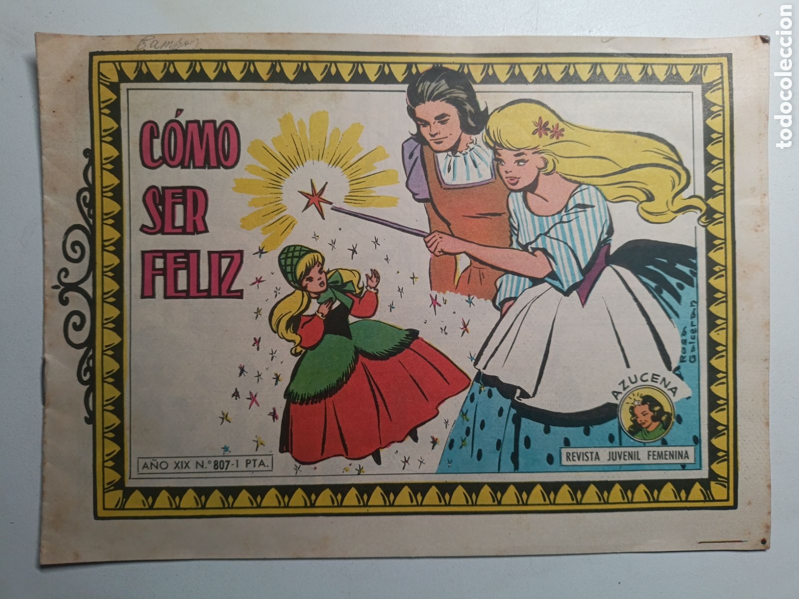Tebeos: Revista juvenil AZUCENA num 807 - Foto 1