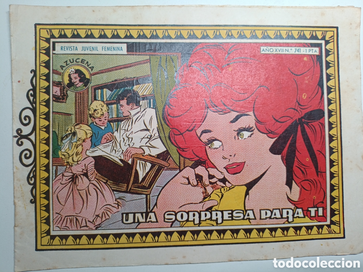 Tebeos: Revista juvenil AZUCENA num 741 - Foto 1