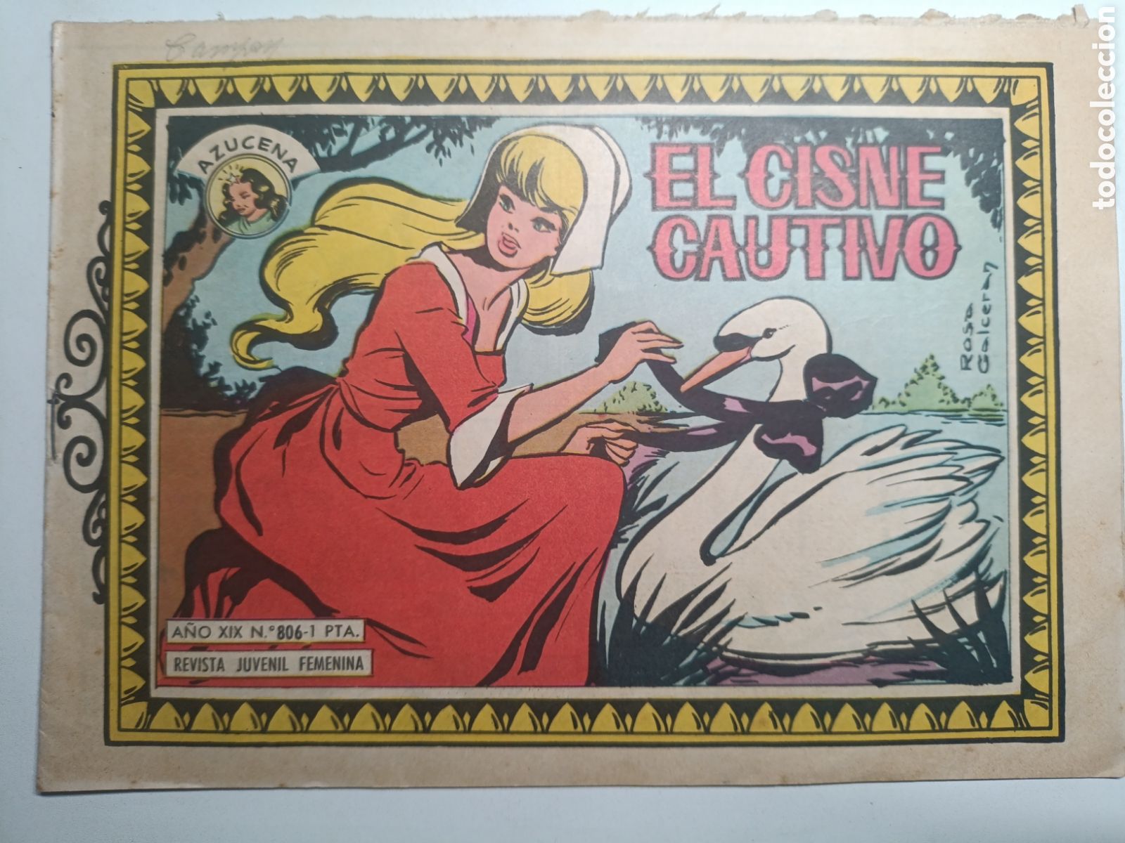 Tebeos: Revista juvenil AZUCENA num 806 - Foto 1