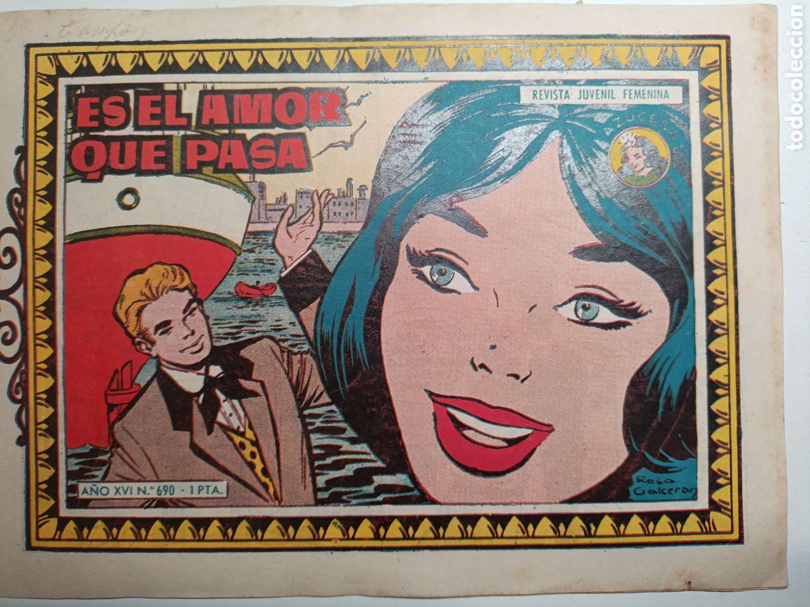 Tebeos: Revista juvenil AZUCENA num 690 - Foto 1
