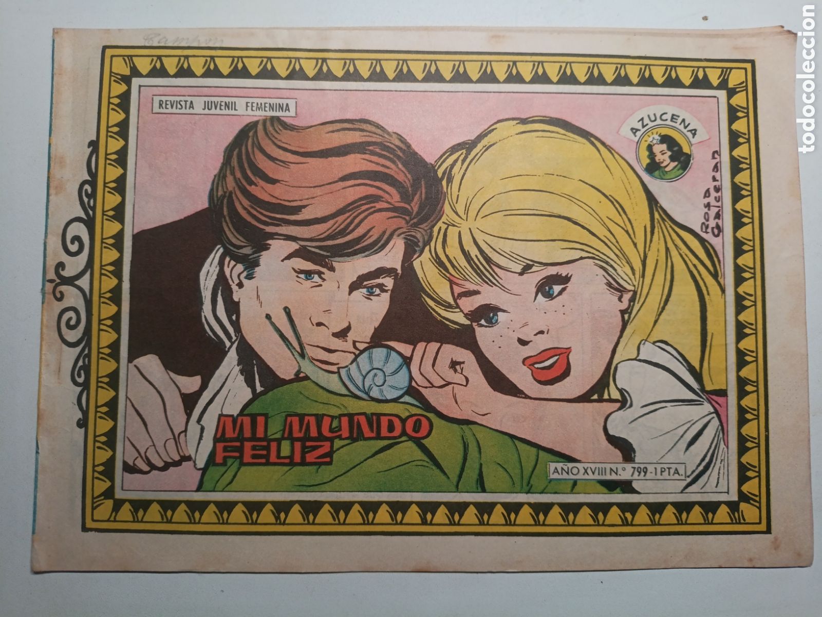 Tebeos: Revista juvenil AZUCENA num 799 - Foto 1