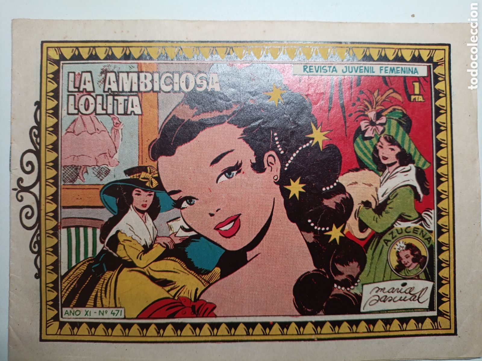 Tebeos: Revista juvenil AZUCENA num 471 - Foto 1