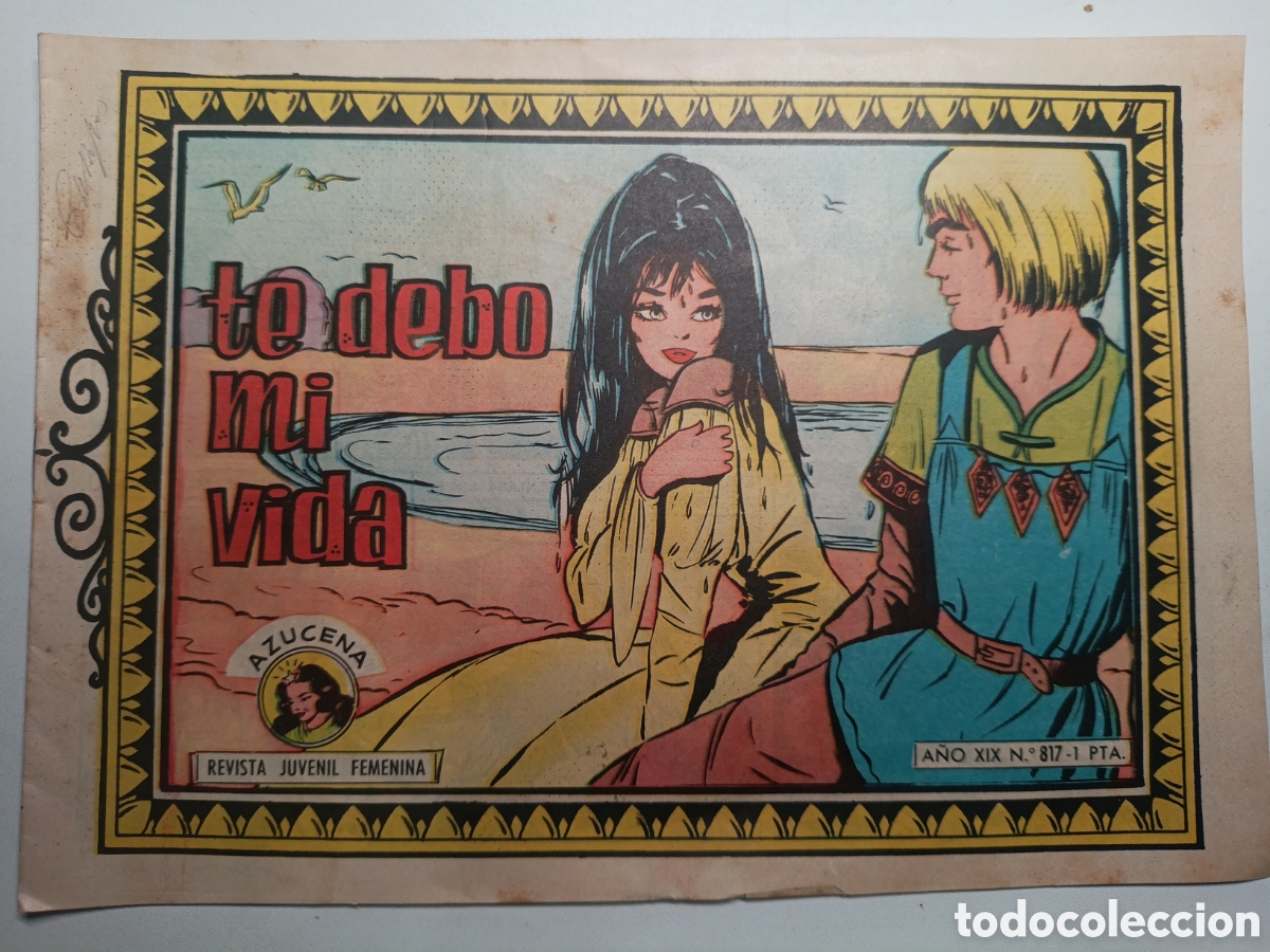 Tebeos: Revista juvenil AZUCENA num 817 - Foto 1
