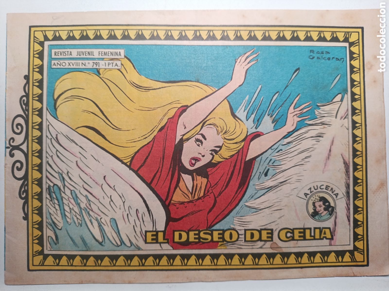 Tebeos: Revista juvenil AZUCENA num 791 - Foto 1