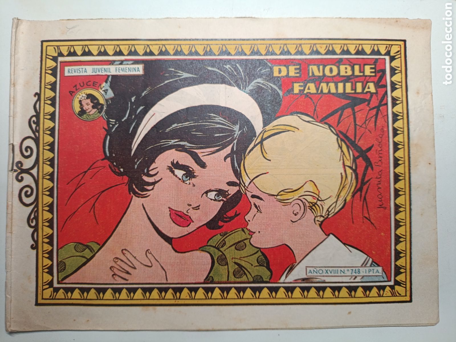 Tebeos: Revista juvenil AZUCENA num 748 - Foto 1