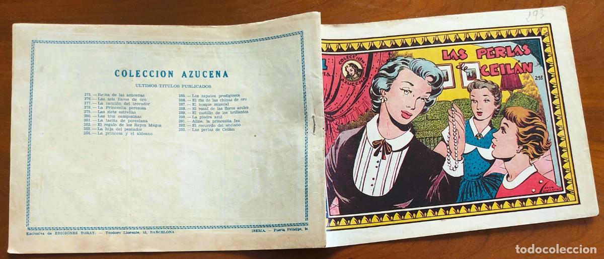 Tebeos: COLECCI&Oacute;N AZUCENA N&ordm; 293 - LAS PERLAS DE CEIL&Aacute;N - EDICIONES TORAY - Foto 2