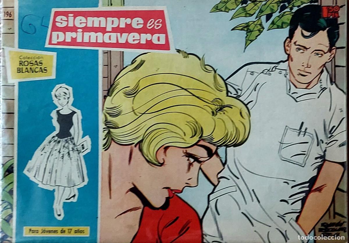 Tebeos: LOTE DE 10 COMICS COLECCI&Oacute;N ( ROSAS BLANCAS ) DE TORAY 1958 - Foto 4