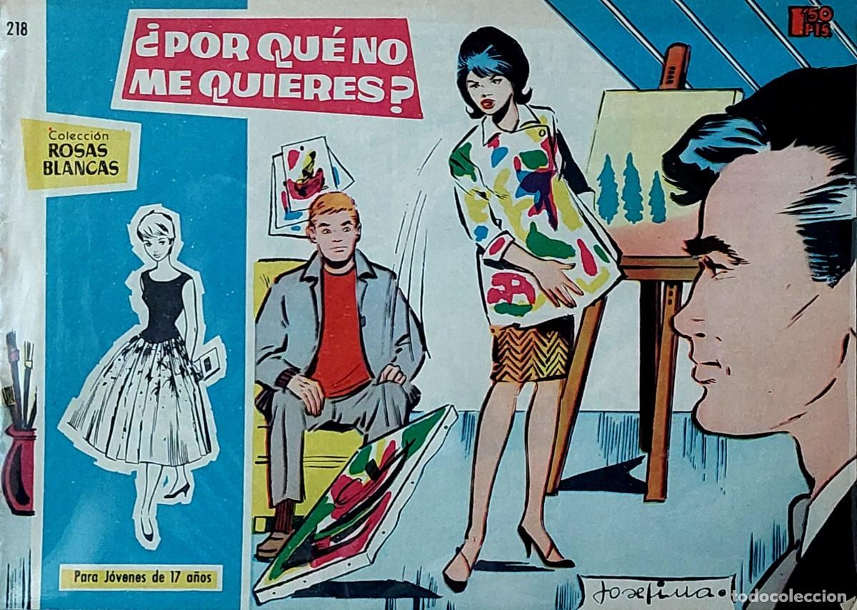 Tebeos: LOTE DE 10 COMICS COLECCI&Oacute;N ( ROSAS BLANCAS ) DE TORAY 1958 - Foto 10
