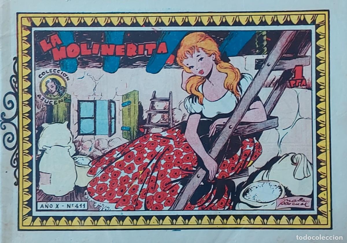 Tebeos: LOTE DE DE 10 COMICS ( COLECCI&Oacute;N AZUCENA ) de TORAY 1954 - Foto 5
