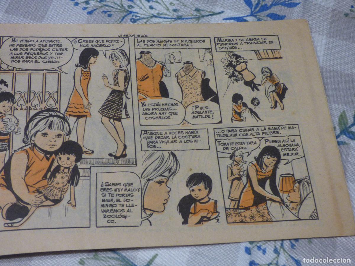 Tebeos: Coleccion Azucena.La mejor ayuda.1007. - Foto 5