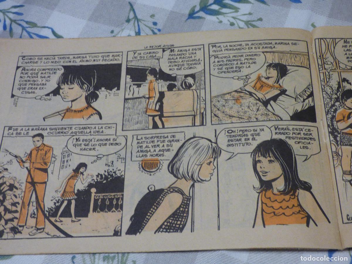 Tebeos: Coleccion Azucena.La mejor ayuda.1007. - Foto 6