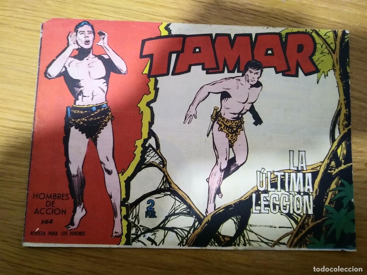 Tebeos: TAMAR N&ordm;144 - HOMBRES DE ACCION. - Foto 1
