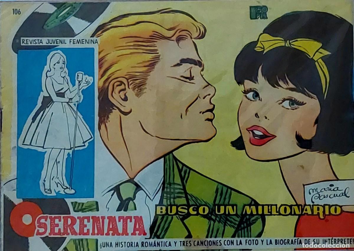 Tebeos: LOTE DE 10 COMICS (SERENATA ) de EDICIONES TORAY 1959 - Foto 6
