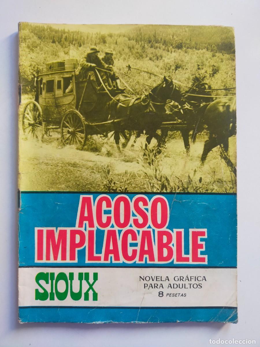 Tebeos: Colecci&oacute;n SIOUX - N&ordm; 65: ACOSO IMPLACABLE - Ediciones Toray 1966 - Foto 1