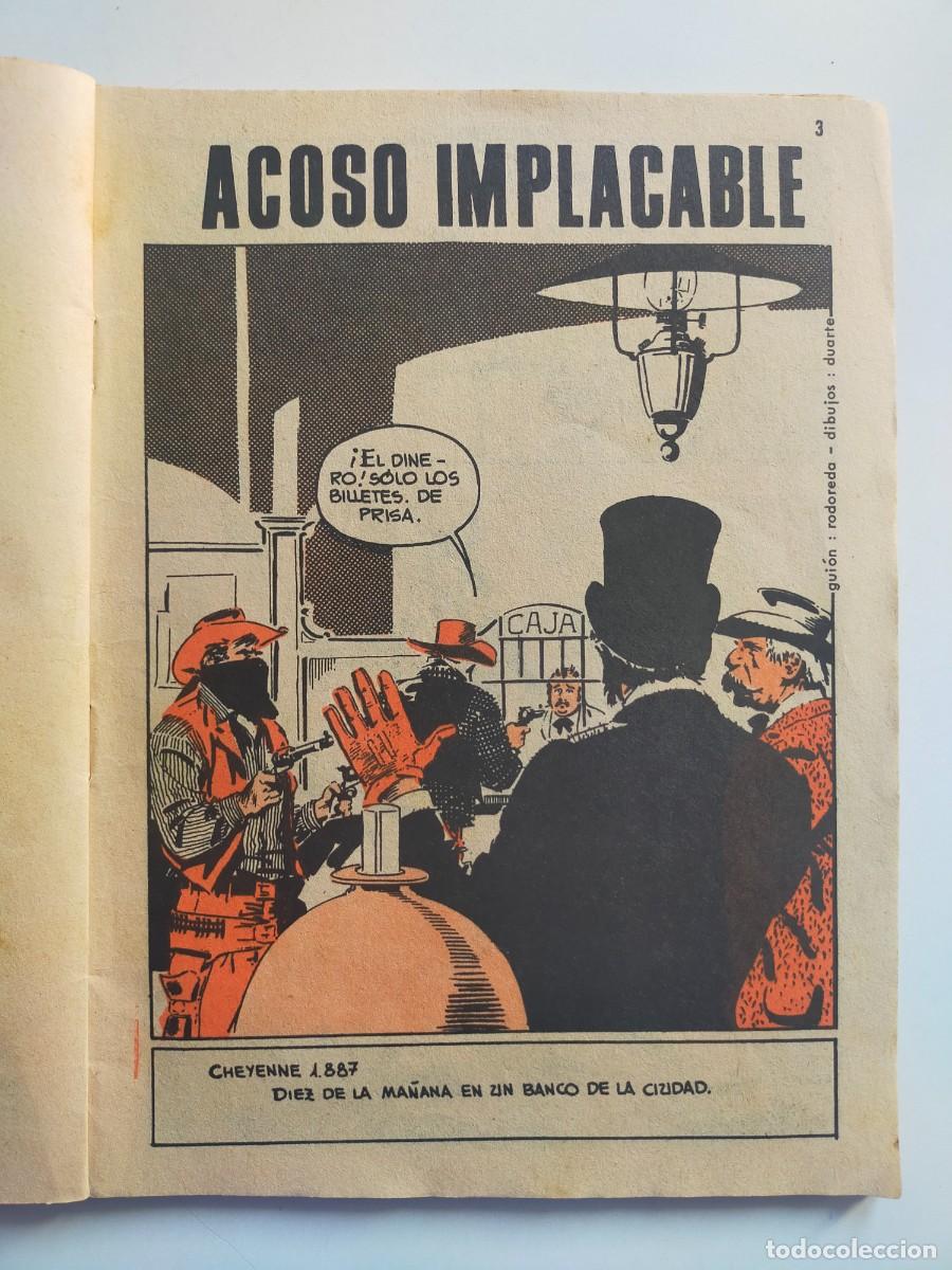 Tebeos: Colecci&oacute;n SIOUX - N&ordm; 65: ACOSO IMPLACABLE - Ediciones Toray 1966 - Foto 3