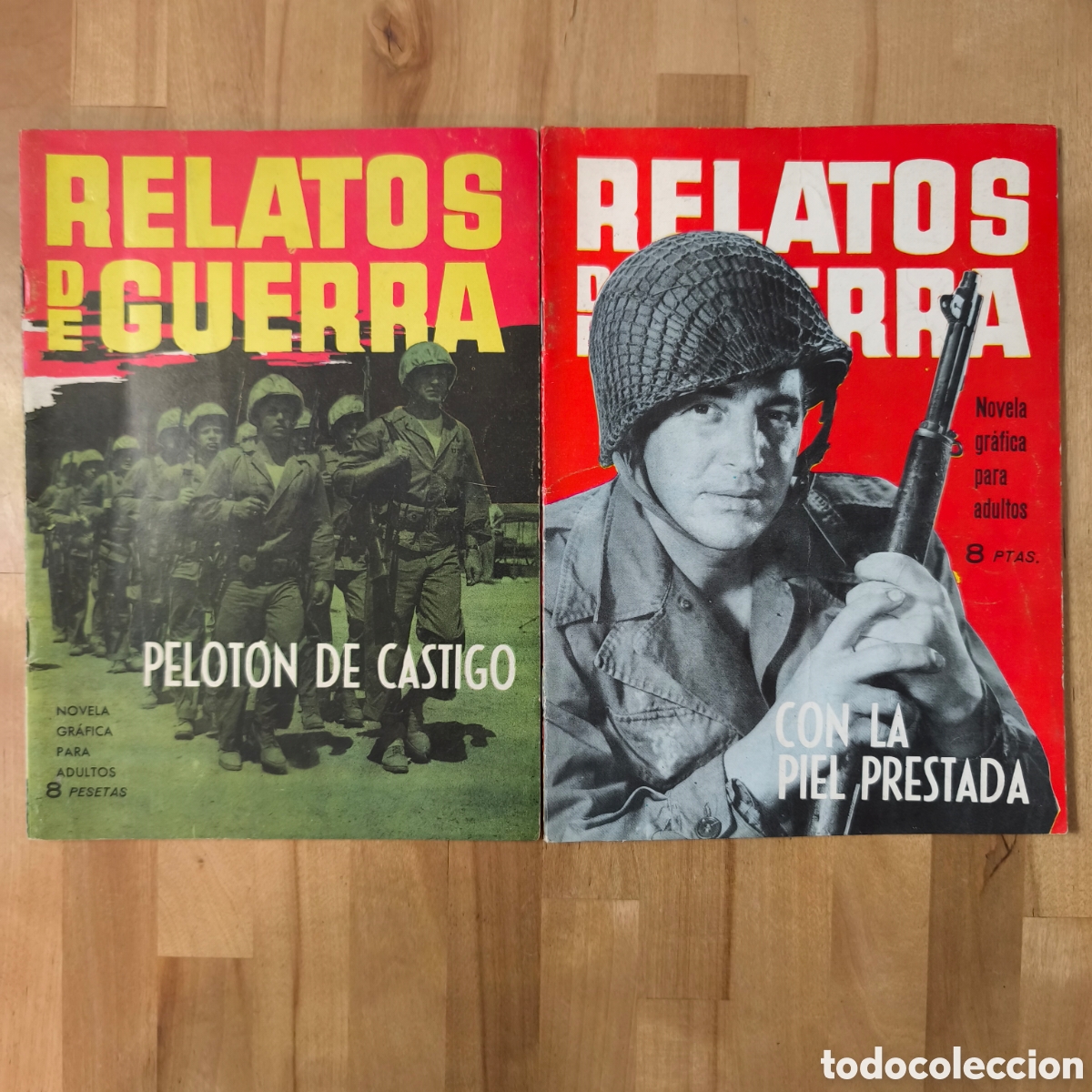 Tebeos: Lote 14 comics Relatos de guerra ed Toray - Foto 2