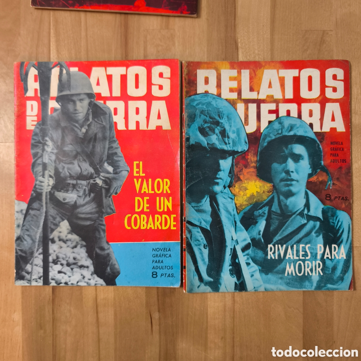 Tebeos: Lote 14 comics Relatos de guerra ed Toray - Foto 3