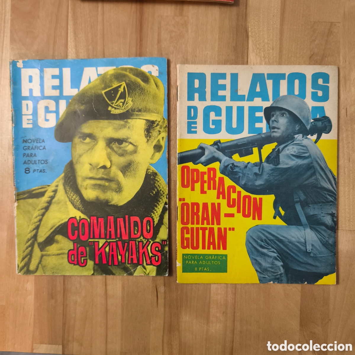 Tebeos: Lote 14 comics Relatos de guerra ed Toray - Foto 4
