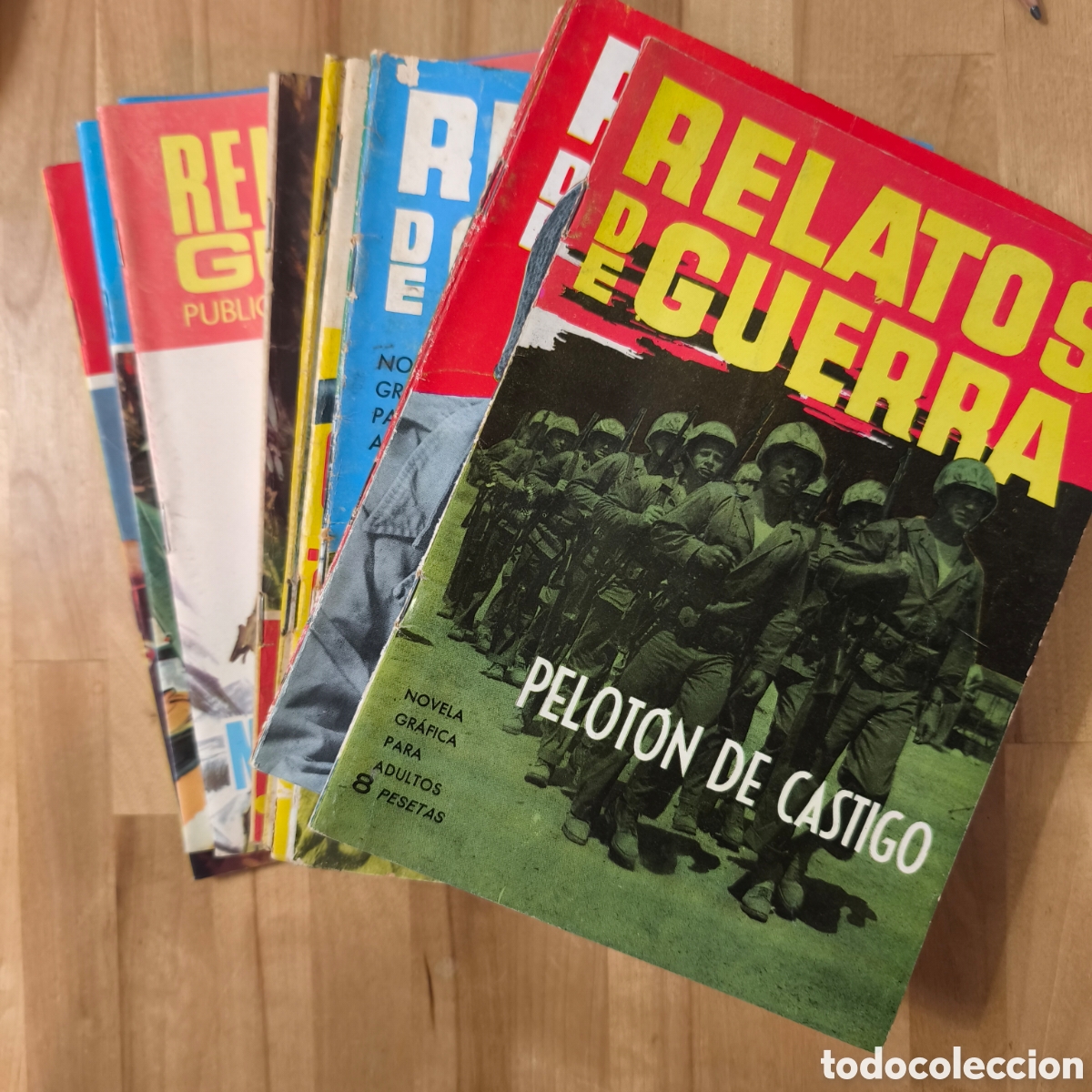Tebeos: Lote 14 comics Relatos de guerra ed Toray - Foto 1