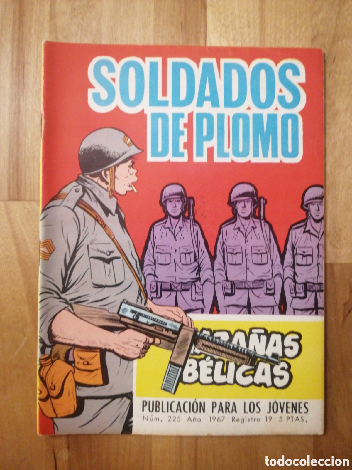 Tebeos: Lote 5 comics haza&ntilde;as belicas sargento gorila - Foto 5