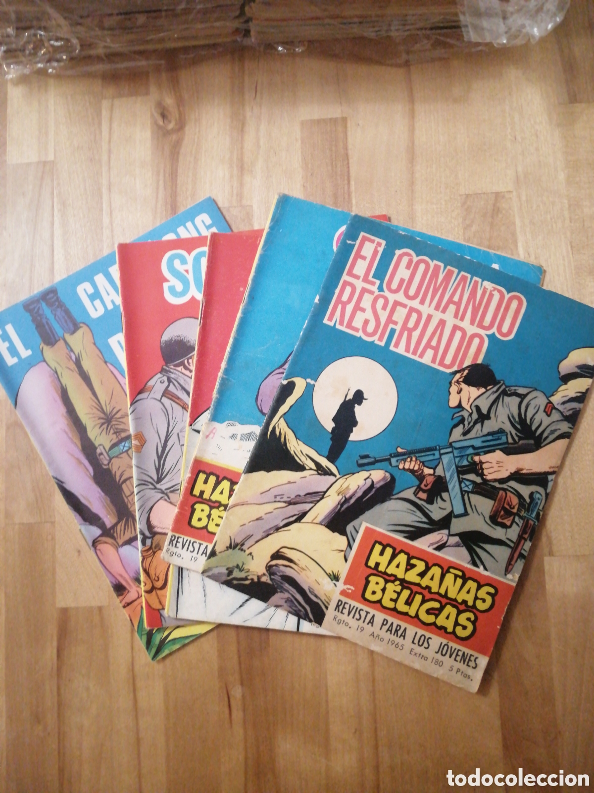 Tebeos: Lote 5 comics haza&ntilde;as belicas sargento gorila - Foto 1