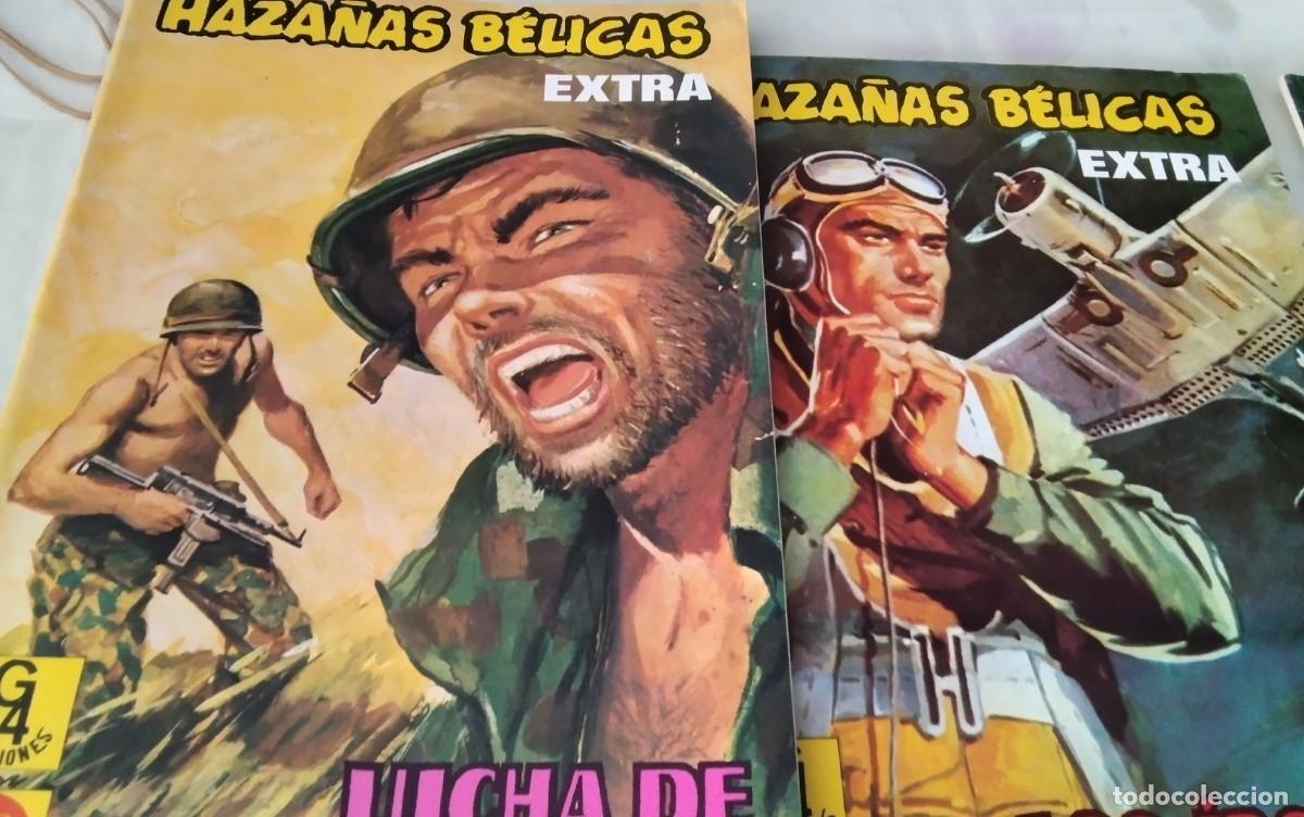 Tebeos: 8 COMICS DE HAZA&Ntilde;AS BELICAS ANTIGUOS - Foto 3