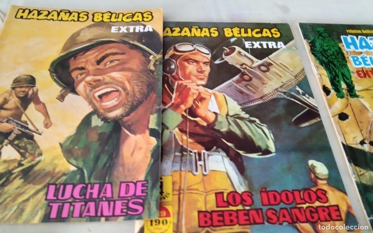 Tebeos: 8 COMICS DE HAZA&Ntilde;AS BELICAS ANTIGUOS - Foto 4