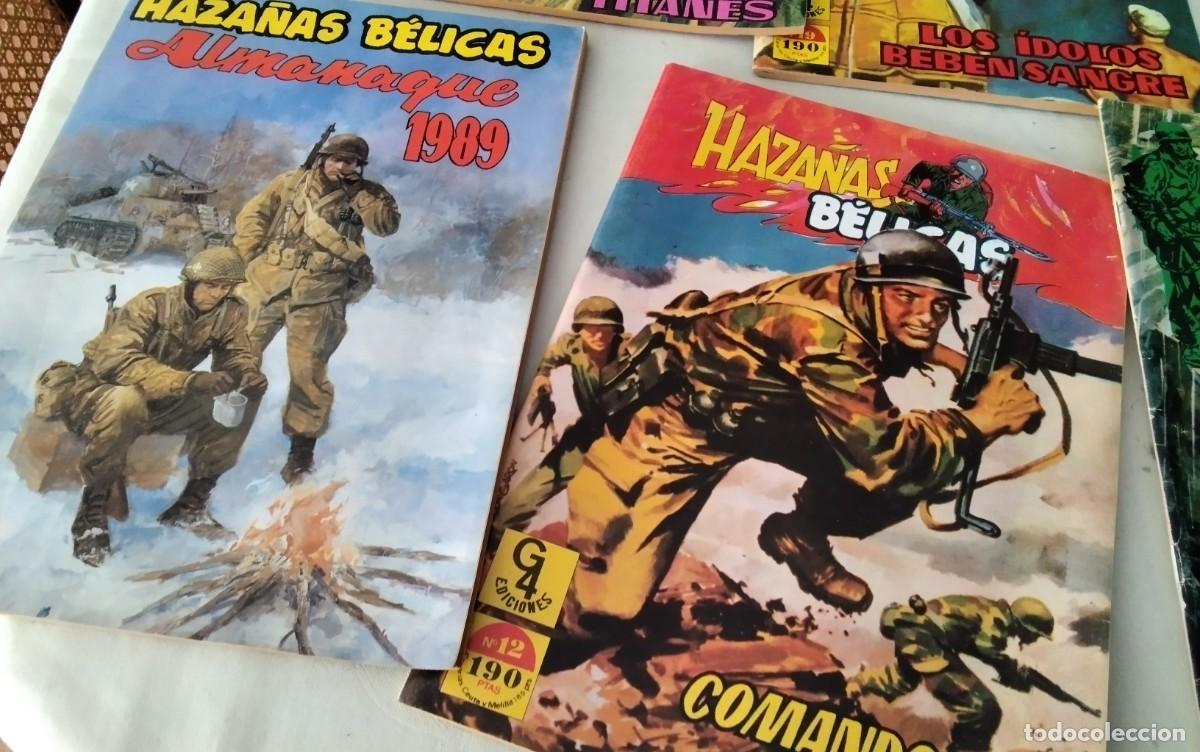 Tebeos: 8 COMICS DE HAZA&Ntilde;AS BELICAS ANTIGUOS - Foto 9
