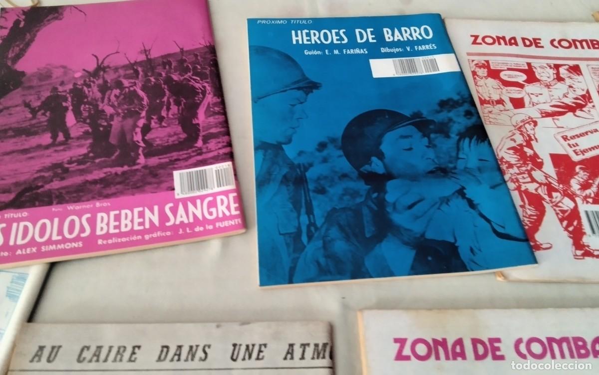 Tebeos: 8 COMICS DE HAZA&Ntilde;AS BELICAS ANTIGUOS - Foto 11