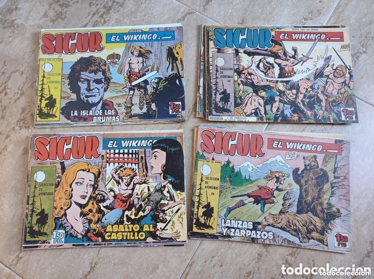 Tebeos: Comics Sigur - completa del 1 al 33 - Reedicion - Ediciones Toray - Foto 2