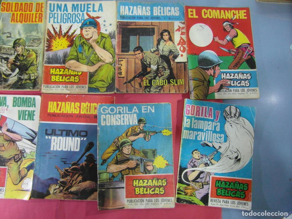Tebeos: LOTE 10 COMIC TORAY HAZA&Ntilde;AS BELICAS - Foto 2
