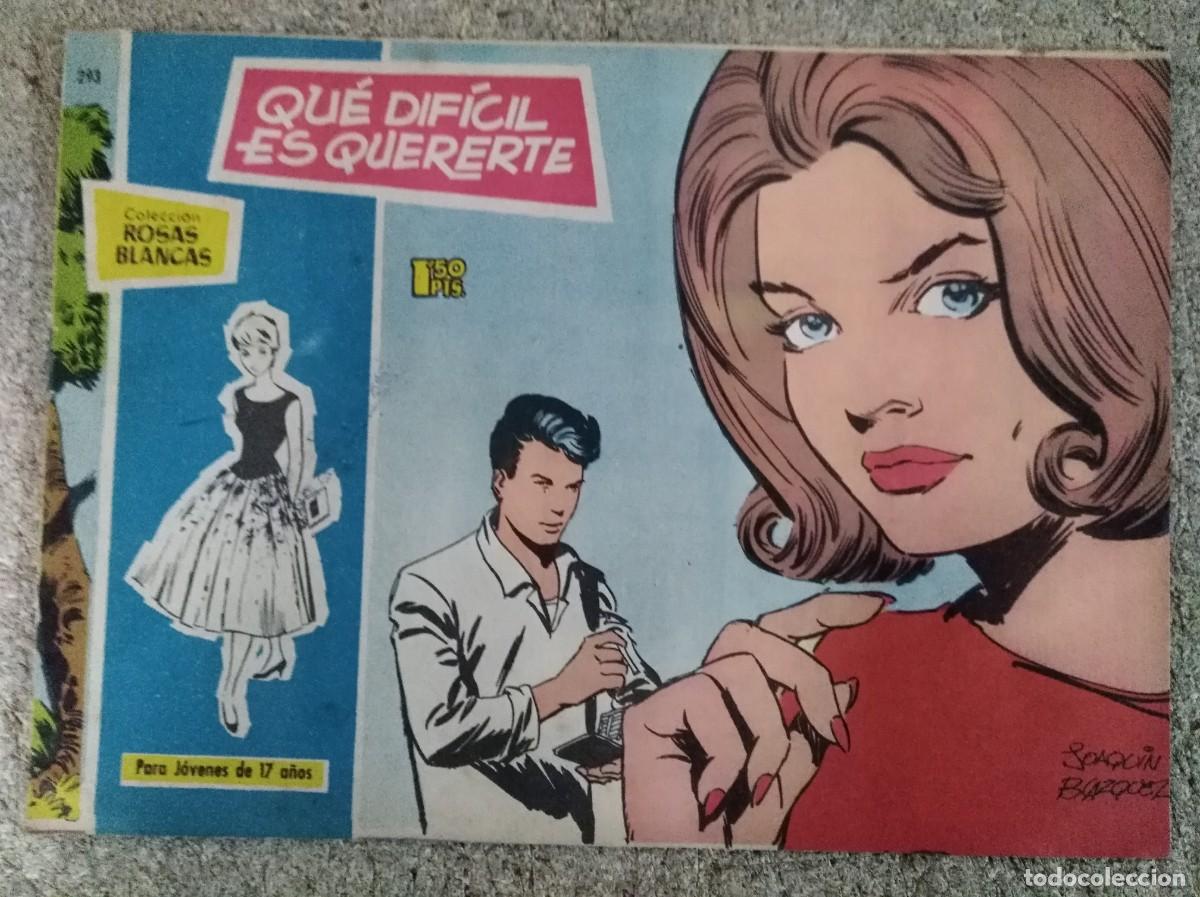Tebeos: Rosas Blancas 293.Que dificil es quererte.Ediciones Toray - Foto 1