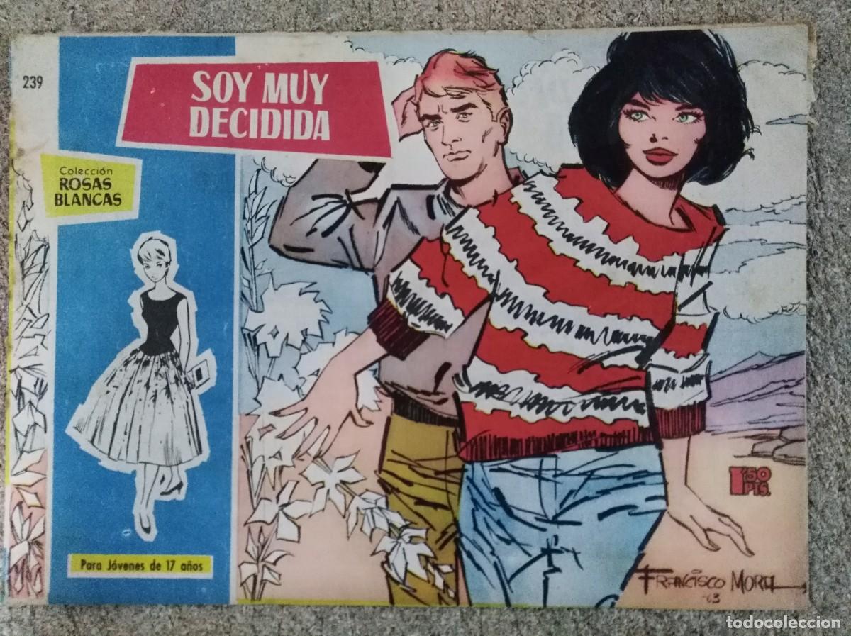 Tebeos: Rosas Blancas 239.Soy muy decidida.Ediciones Toray - Foto 1