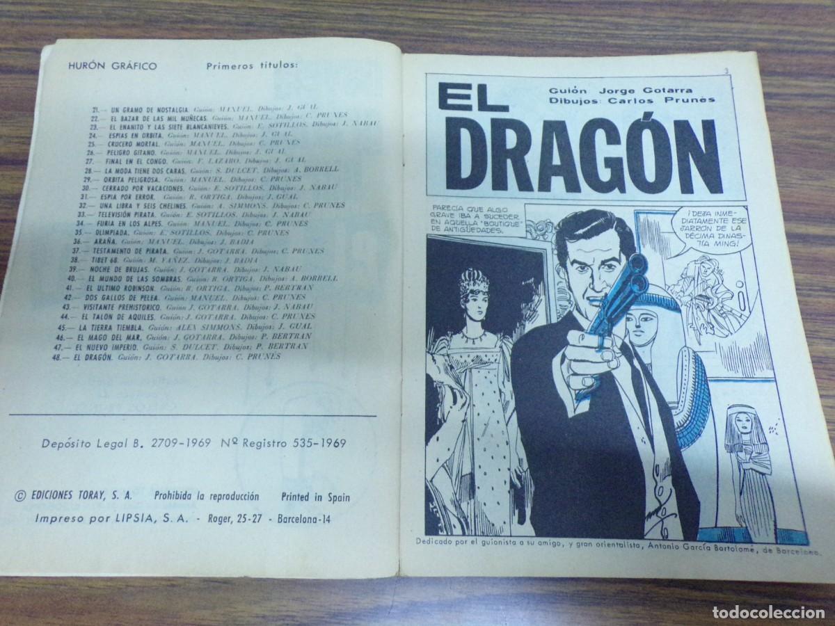 Tebeos: ESTAMOS LIQUIDANDO. comic, tebeo. el dragon, huron. n&ordm; 48. ediciones toray - Foto 4