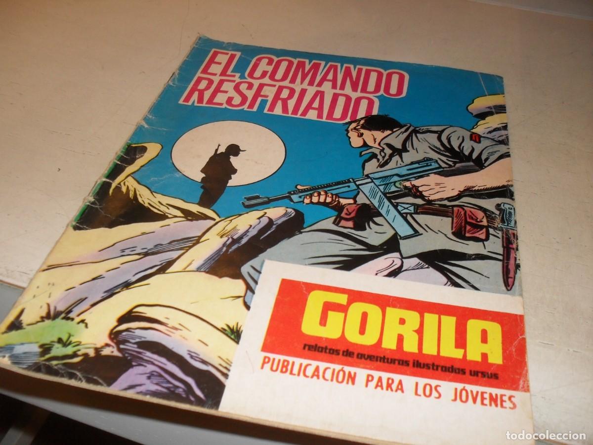 Tebeos: GORILA N&ordm; 13,EL COMANDO RESFRIADO,DE ALAN DOYER.URSUS,1973 - Foto 1
