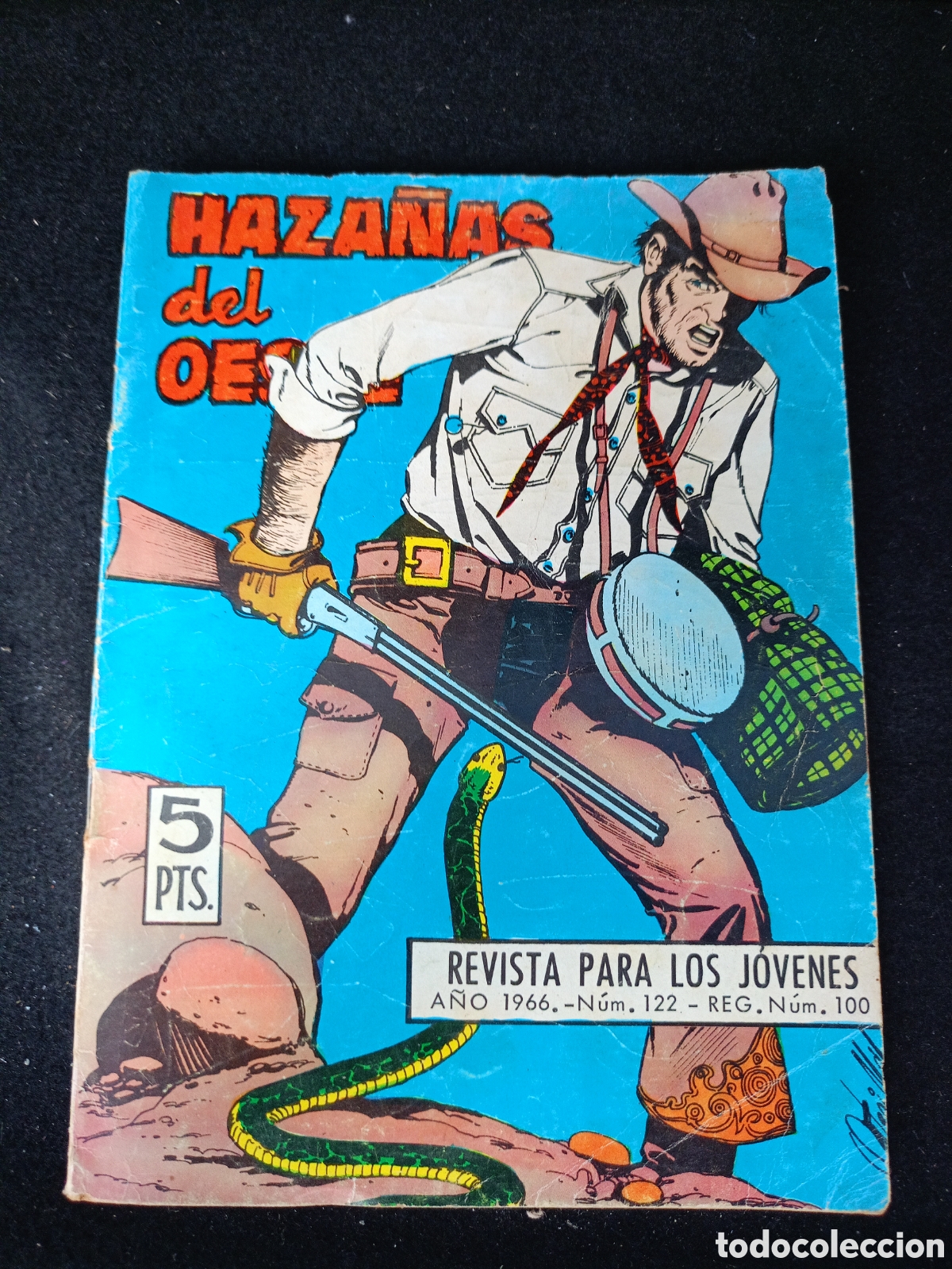 Tebeos: HAZA&Ntilde;AS DEL OESTE - EXCURSION AL OESTE, N&ordm; 122, EDICIONES TORAY, 1966 - Foto 1