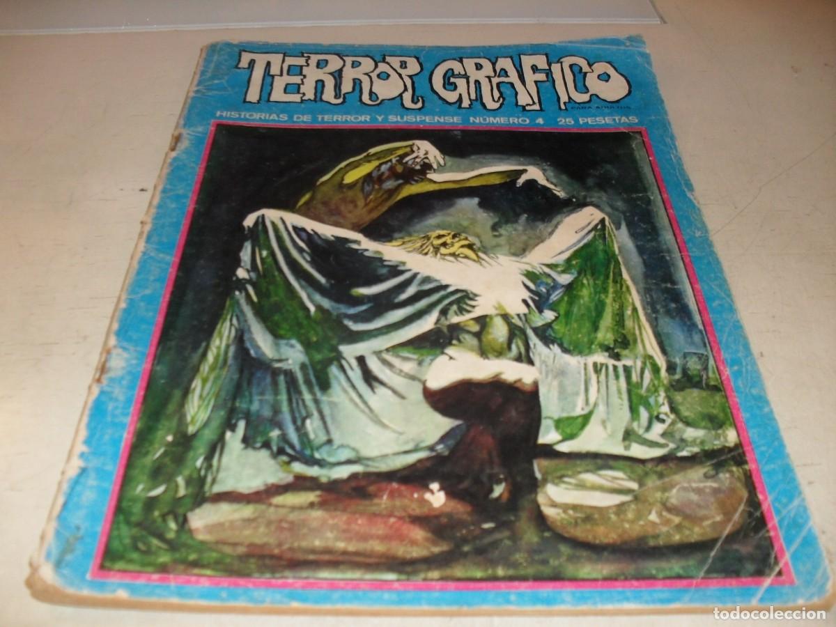 Tebeos: TERROR GRAFICO N&ordm; 4,SIN EL POSTER,DE 13.URSUS,1972 - Foto 1