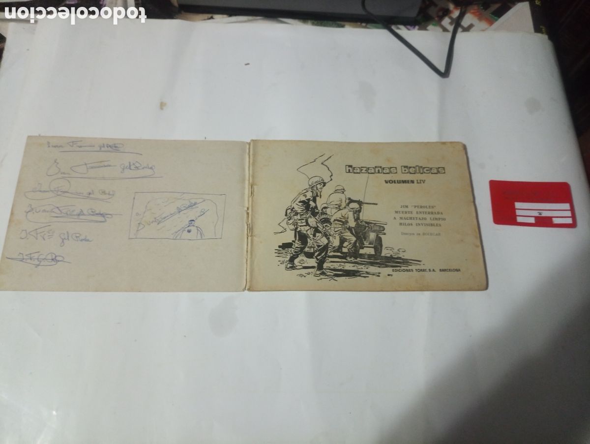 Tebeos: Comics haza&ntilde;as b&eacute;licas 40 roja - Foto 2